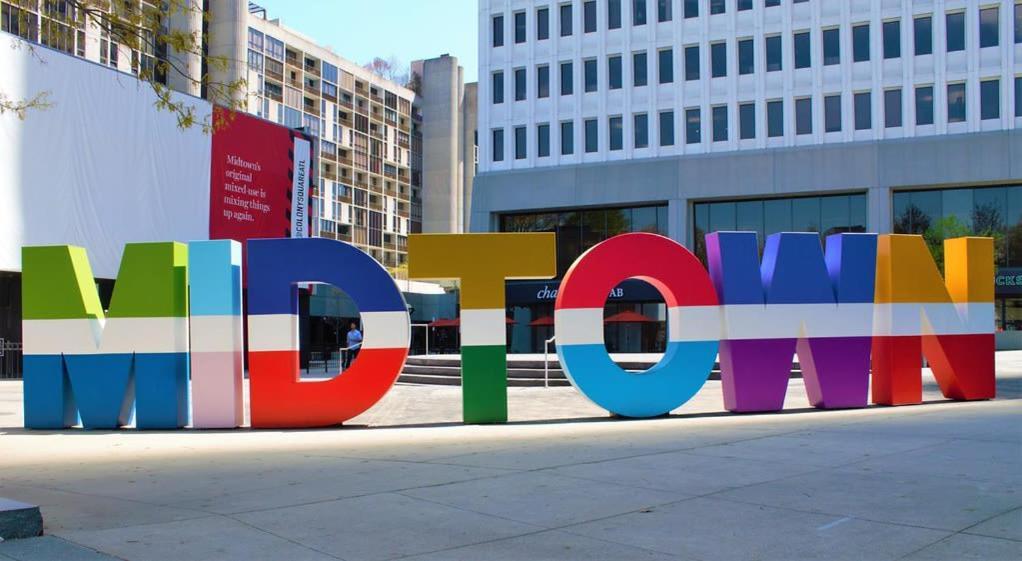 Impressive Mid-Downtown Residence Heart Of Peidmont Park Атланта Экстерьер фото